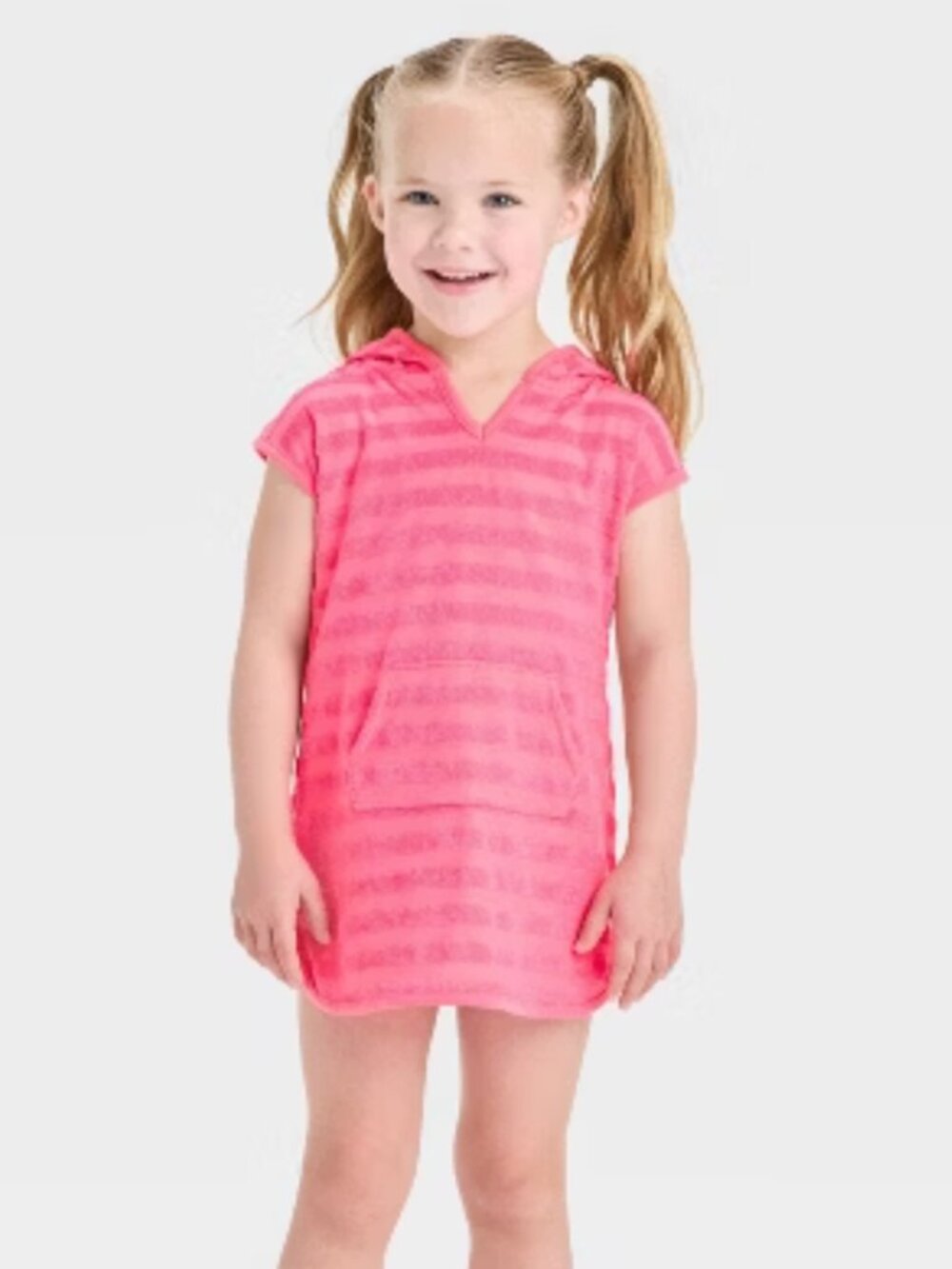 Cat & Jack Swimsuit Terry Coverup, 2T, EUC